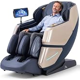 MassaMAX MT339 4D Massage Chair Full Body Recliner, OTA Update, Magic Black | Yoga stretch, 22+5 modes, body scan, app and AI Voice Control, auto footrest, 166&deg; zero gravity and heat for daily comfort.