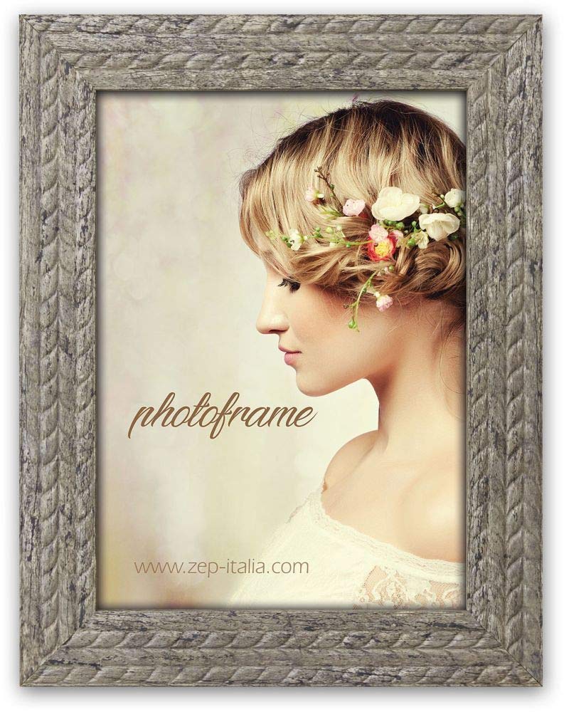 Zep YT646G Livia Plastic Frame Grey Vintage Effect