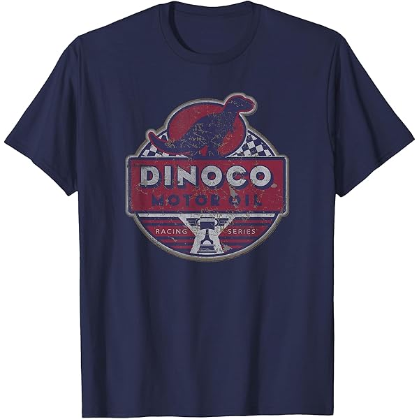Urban Backwoods Dinoco Logo II Uomo T-Shirt Blu Taglia S