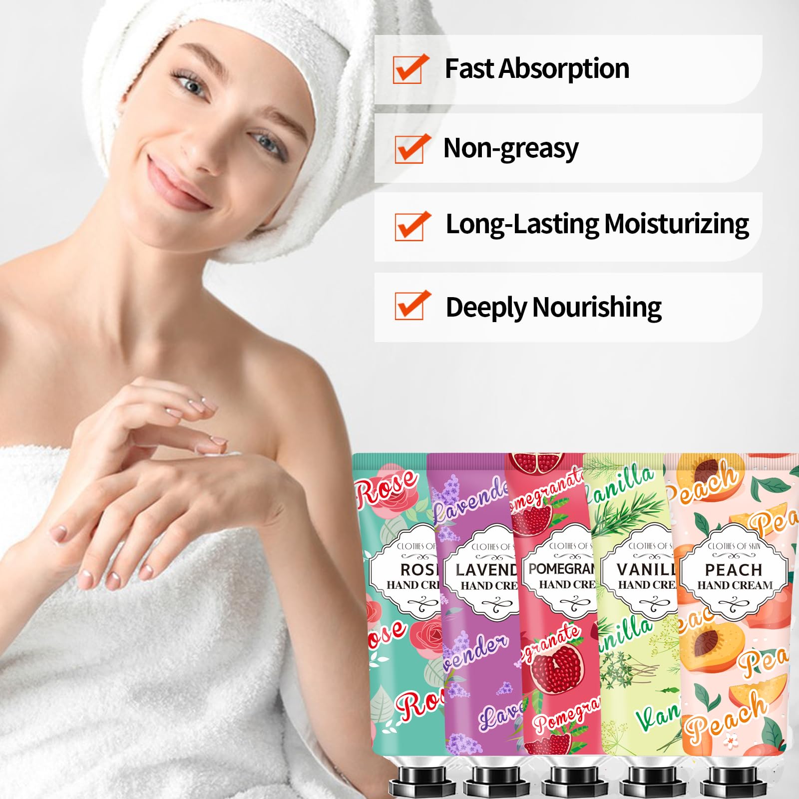 8 Pack Hand Cream Gift Set,Easter Basket Stuffers for Teen Girls,Mothers Day Gifts,Mini Travel Size Lotion for Teacher Appreciation Gifts Nurse Gifts,Hand Lotionfor Dry Cracked Hands Gifts for Mom