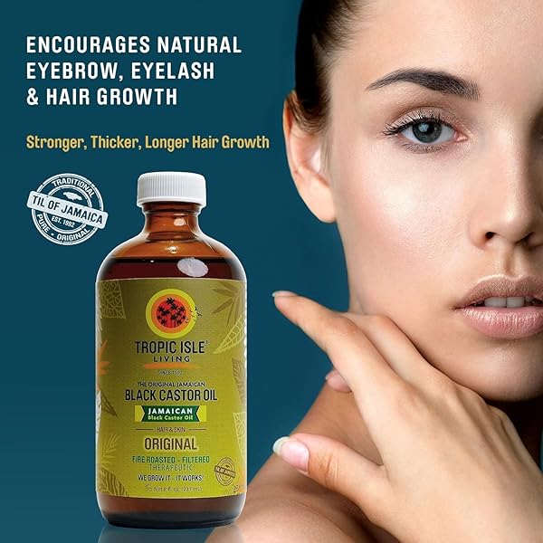 TROPIC ISLE LIVING JAMAICAN BLACK CASTOR OIL (1, 4 OZ)