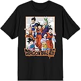 Dragon Ball Super Group Art Men's Black T-Shirt