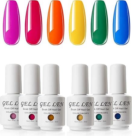 Amazon Gellen 透心瓶new 第一弾 ジェルネイル カラーポリッシュ 厳選6色 8ml Uv Led カラージェル セット ネオン レッド パープル G Ellen ジェルネイル 通販 Amazon Gellen 透心瓶new 第一弾 ジェルネイル カラーポリッシュ 厳選6色 8ml Uv Led カラージェル セット ネオン レッド パープル G Ellen ジェルネイル 通販