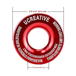 Ucreative Winch Snatch Recovery Ring 66,000 lbs for