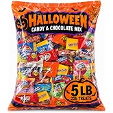 Halloween Candy and Chocolate Mix, Individually Wrapped, 5 lb Bulk Pack | A crowd-pleasing assortment for trick-or-treat bags, parties, candy bowls, classrooms and offices