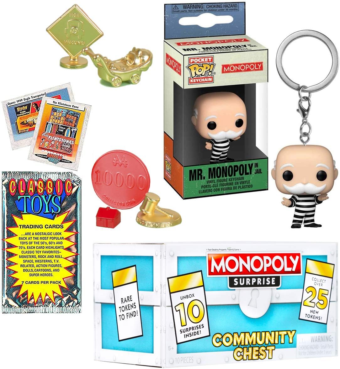 Simon Pop! Mr. Retro Figure Icon with Classic Game & Robo Force Maxx 64 Vinyl Throwback Chest Box Vintage Toy Bitty Blind Bag Pack