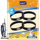 KEEPOW Vacuum Belt for Kirby, 301291G Replacement Belt | Compatible with Kirby Sentria Series, Avalir 2, G3 G4 G5 G6 G7 (4 Pack)