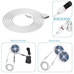 iCreating 5050 4Pin LED Strip Connector Kit 10mm
