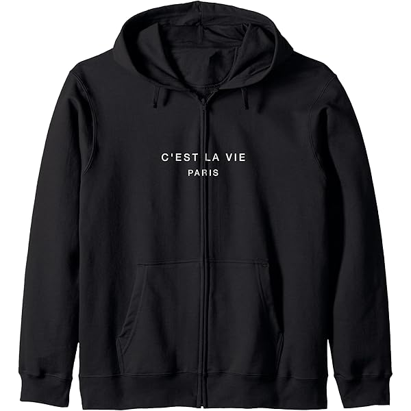 Amazon.com: Official Paris Zip Up Hoodie : Clothing, Shoes & Jewelry