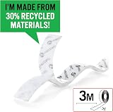 VELCRO Brand Stick On Tape 22mm x 3m White Cut-To-Length view 2