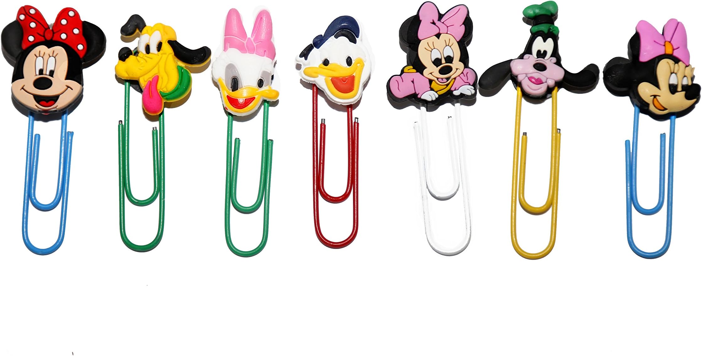 AVIRGO 7 pcs Bookmark Paperclip Page Maker Set # 70-8