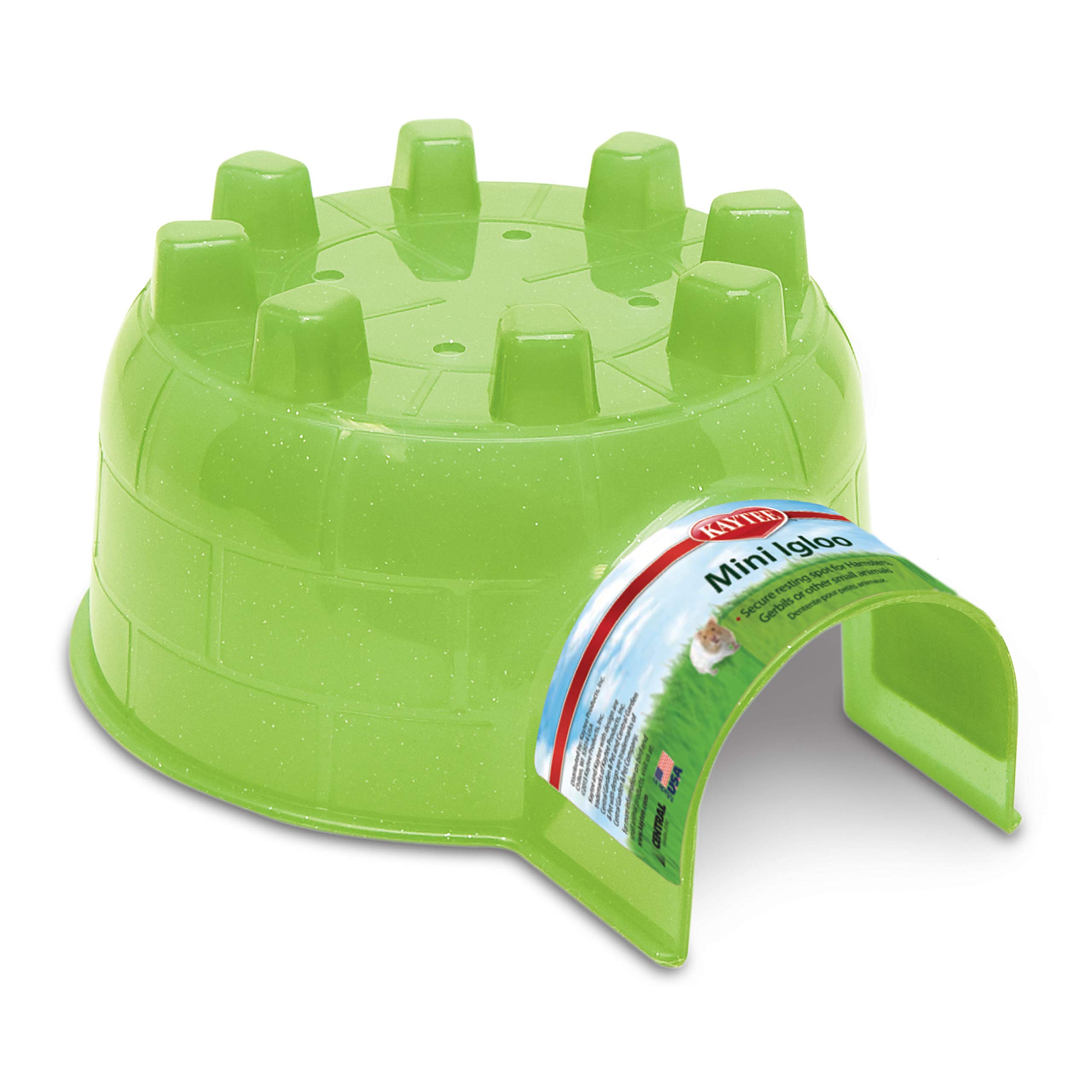 Photo 1 of Kaytee Igloo Habitat Hideout For Pet Hamsters, Gerbils, Rats, and Other Small Animals, Mini