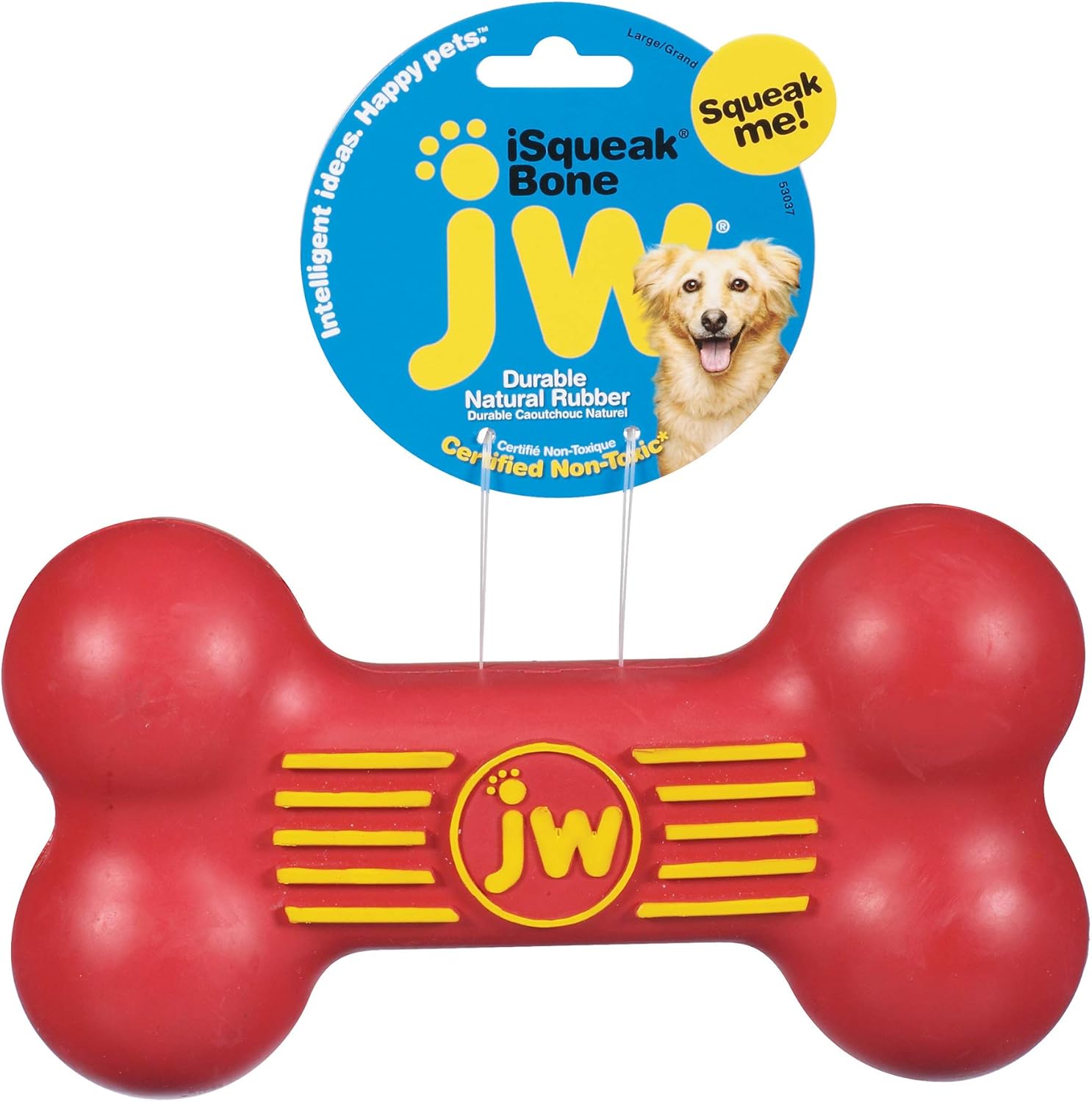 JW Pet Dog Isqueak Bone Large 
