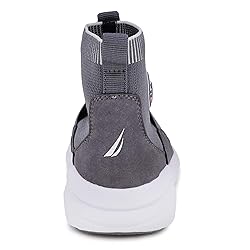 Nautica Kids Boys High Top Sock Tennis Sneaker