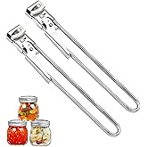 2PCS Adjustable Can Opener, Jar Openers for Arthritis Hands, Multifunctional Stainless Steel Bottle Opener, Manual Bottle Lid