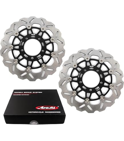 パーツ SHIMANO 2003 DISC BRAKE PARTS KIT Amazon.com: Arashi Brake Disc Rotors Front and Rear for