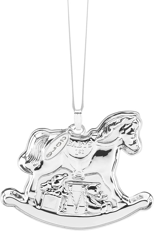 reed & barton baby's first christmas ornament