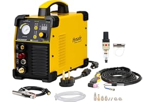 hynade Plasma Cutter HYC500XP, Non Touch Pilot Arc Plasma Cutter,50A Dual Voltage 110V/220V Inverter Max Cut 14mm Plasma Cutting Machine (HYC500XP 110/220V)
