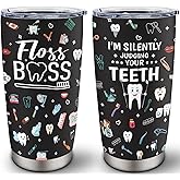 Gtdodcsd Dental Assistant Gifts, Dentist Gifts for Men, Dental Assistant Appreciation Gift, Dentals Assistant Week Gift, Dentals Hygienist Present, Best Dentist Present Tumbler 20Oz