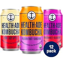 Amazon.com: Paquete variado de té Kombucha, bebida orgánica con ...