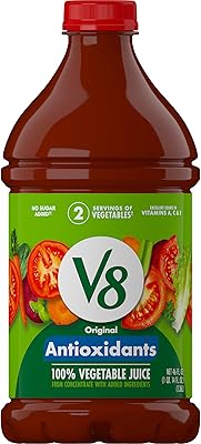 V8 Antioxidants Original 100% Vegetable Juice, 46 fl oz Bottle