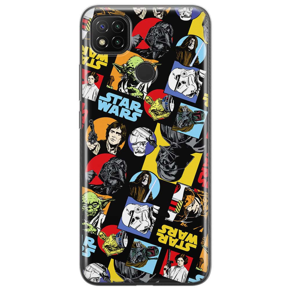 ERT GROUP mobile phone case for Xiaomi REDMI 9C original and officially Licensed Star Wars pattern 018 optimally adapted to the shape of the mobile phone, case made of TPU
