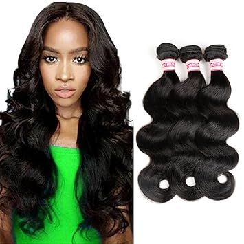 8 10 10 Inches Fabeauty Remy Hair 3 Bundles Body Wave