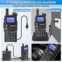 BAOFENG K5PLUS Radio Ham Radio 10W Rechargeable
