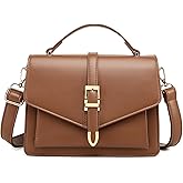 Travistar Crossbody Bags for Women - Small Cross Body Purse Leather Top-handle Handbags Trendy Shoulder Bag Satchel Purses