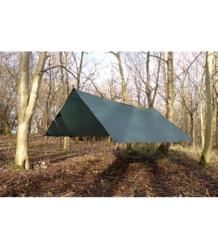 Amazon.com: DD Hammocks - DD Tarp 5x5 - Olive Green (16ft x 16ft