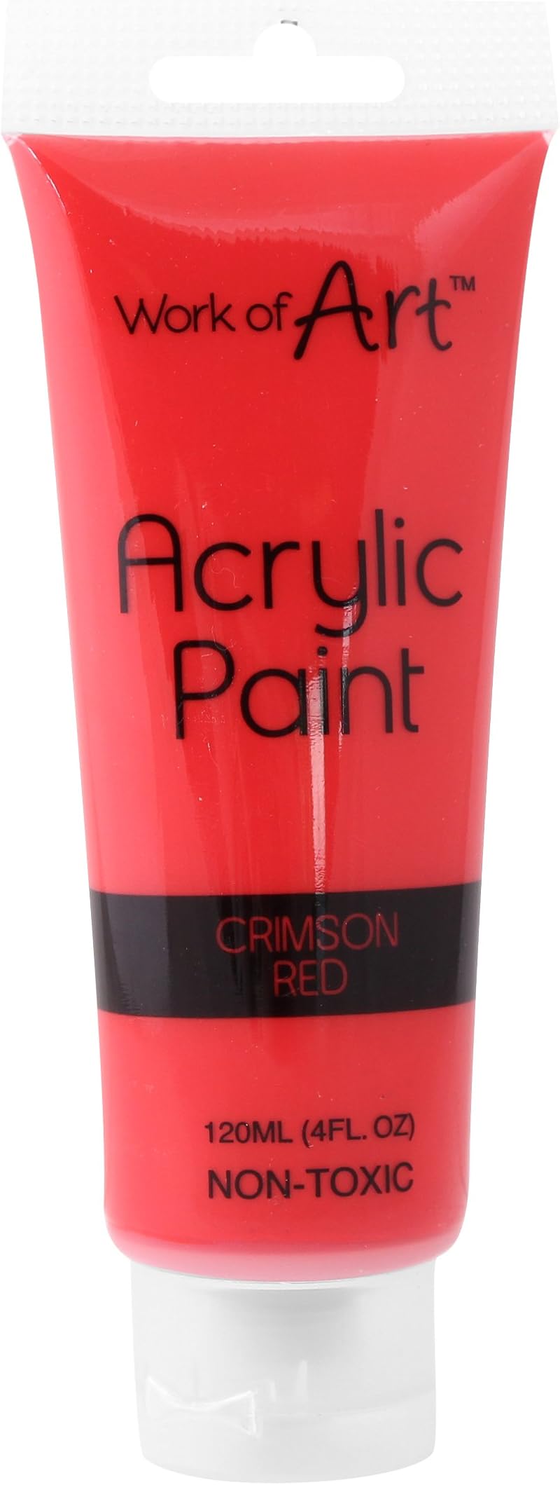 Work of Art 120 ml Acrylic Paint Red Brand Work of Art