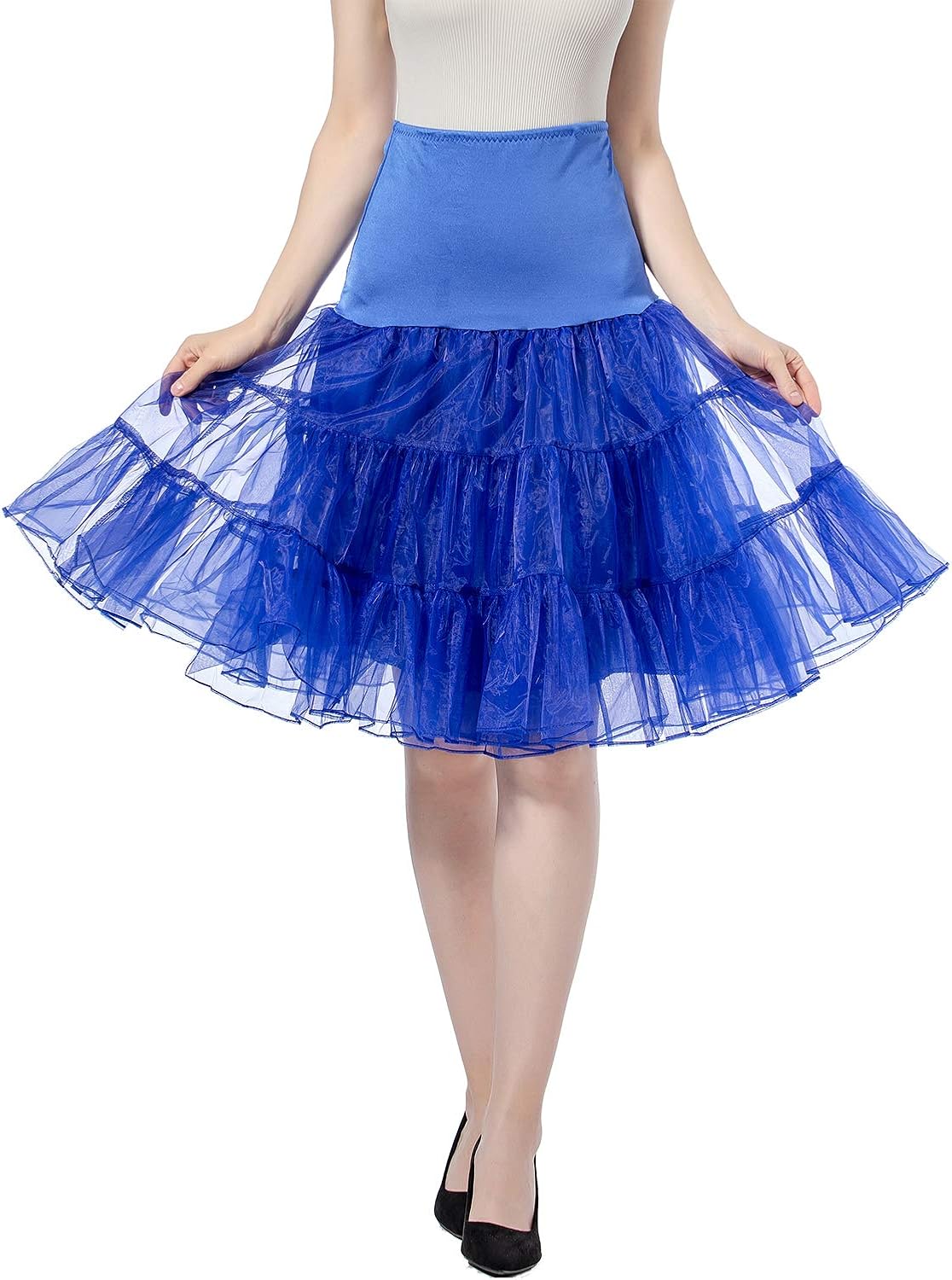 Jupon vintage rétro, jupon pour mariage, robe rockabilly Taille haute