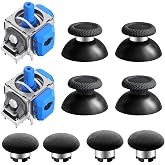 AKNES HallPi V6 TMR Joystick for PS5/PS5 Edge Controller&amp;Thumbstick Cap Set | Anti-Drift Electromagnetic Sensor Sticks with Interchangeable Thumbstick Cap Set (Soldering Required)