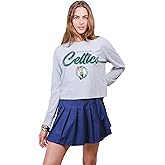 Ultra Game Women's NBA Official Super Soft Crop Top Shirt
