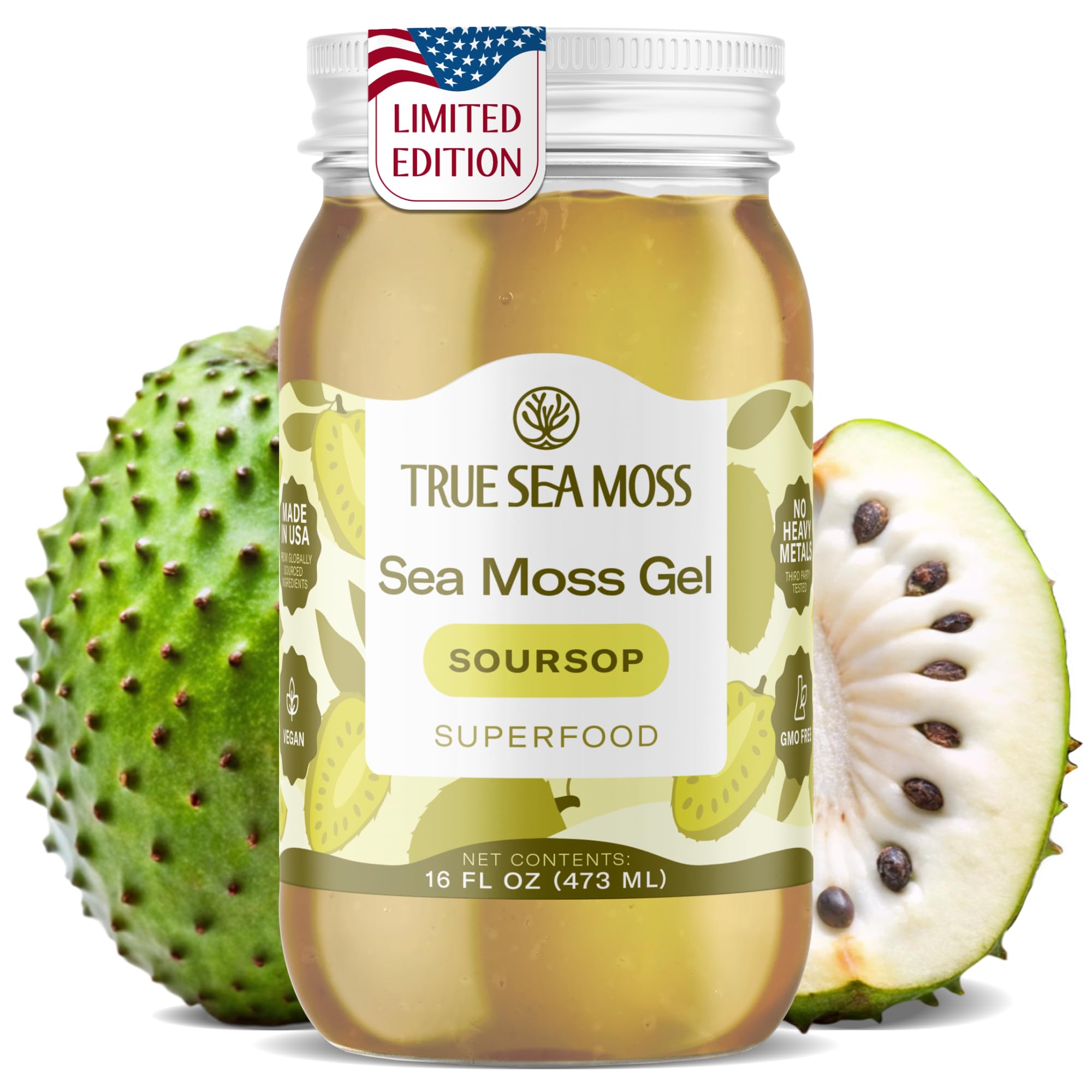 Sea Moss Gel (Soursop)