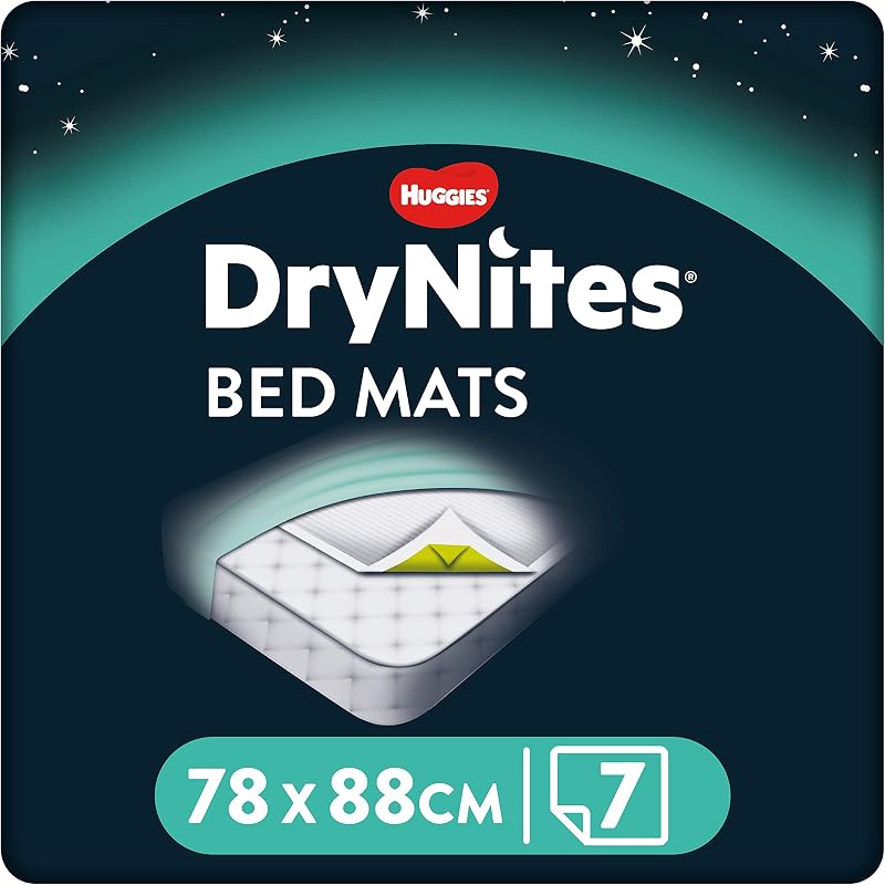 Huggies DryNites Bed Mats - 28 Disposable Mats for Kids & Teens
