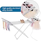 Rainberg Electric Heated Clothes Dryer - 18 Rails & Foldable Design view 5