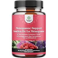 Complete Herbal Menopause Supplement for Women - Multibenefit Menopause Relief Hormone Balance for Women for Night Sweats Moo