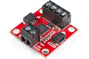 SparkFun Qwiic Motor Driver I2C Plug and Play Breakout No Soldering required to control small DC Motors 1.2A Steady state drive per channel 1.5A Peak 2 channels 127 levels of drive strength 3.3V Logic