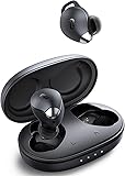 Wireless Earbuds, TaoTronics Bluetooth Headphones Smart AI Noise Reduction Technology for Clear Calls, Single/Twin Mode, 30H Playtime, USB Type C, IPX8 Waterproof