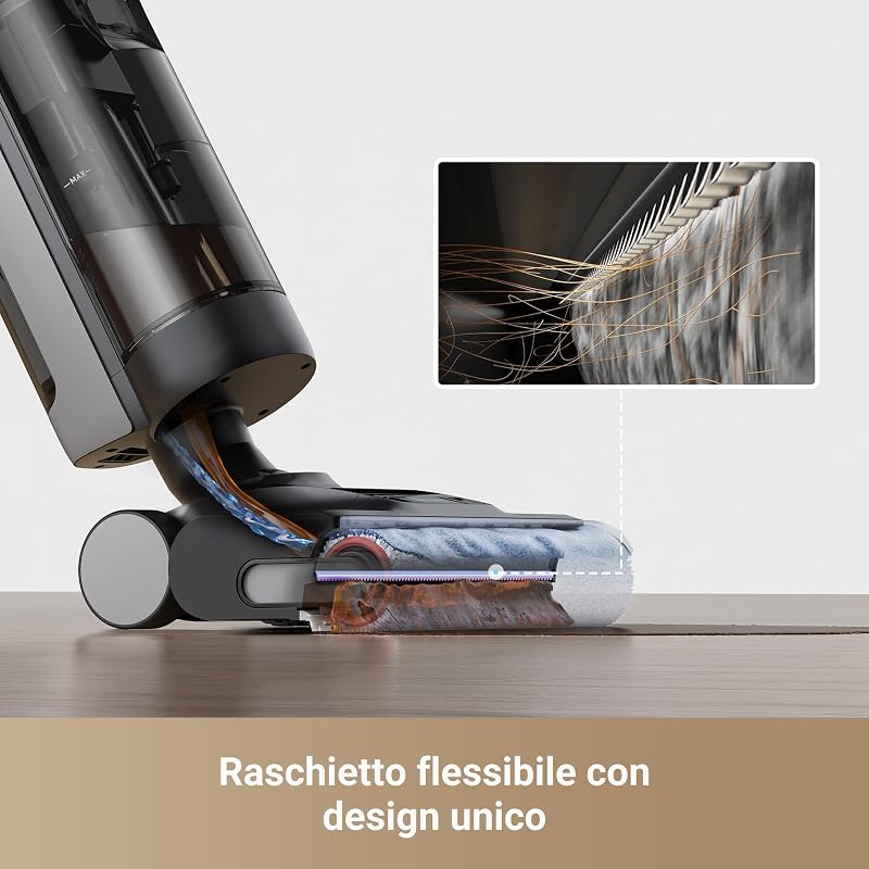 H12 Pro Ultra Aspirapolvere Lavapavimenti, Aspirazione 16.000 Pa