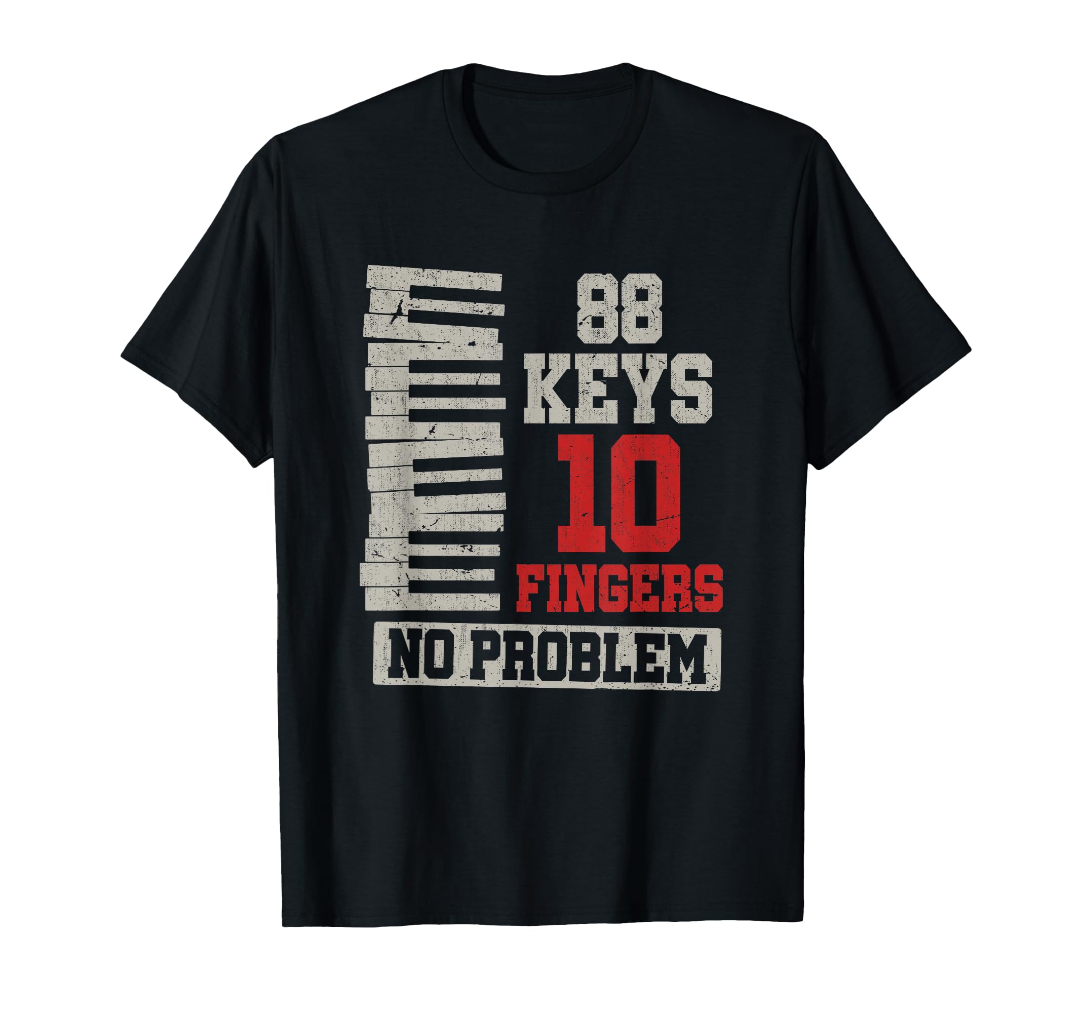 Piano Keyboard Pianist Musical Instrument Funny Piano T-Shirt