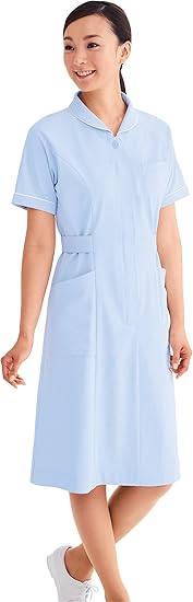 最終値下げ 医療用 白衣 ナース白衣透け防止ワンピース ライン入り 自重堂 Wh メール便対象商品 女性用 白衣 透け防止効果とソフトな着心地が好評 女性用 医療用白衣 Wh 初回限定 Www Dialoguecapital Com