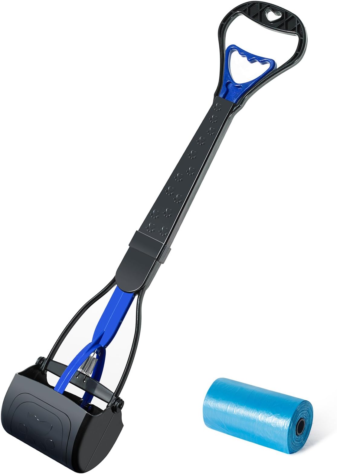 Qieyi Jumbo Pooper Scooper Dog Waste Scoop Sanitary Pickup Shovel with Poop Bags