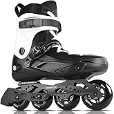 COSMOID TC Inline Skates for Adults &amp; Teens | Professional Roller Blades for Men &amp; Women, Fitness &amp; Recreation Skates, Grey, Size 4-13