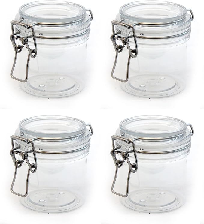 The Grindstone 200 ml (7 Oz) PET Plastic Kilner Style