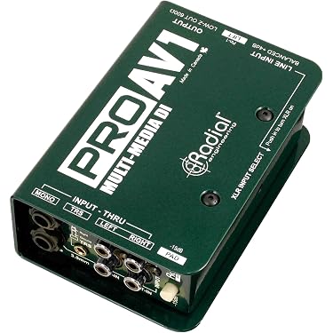 Amazon Best Sellers: Best Recording Signal Direct Boxes