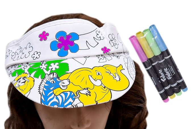 Celebrations - Colourable Cap with Color Pen - Elephant