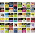 Tea Bags Assortment Variety Sampler Pack - 48 Count - Green, Black, Herbal, English, Chai Tea Breakfast