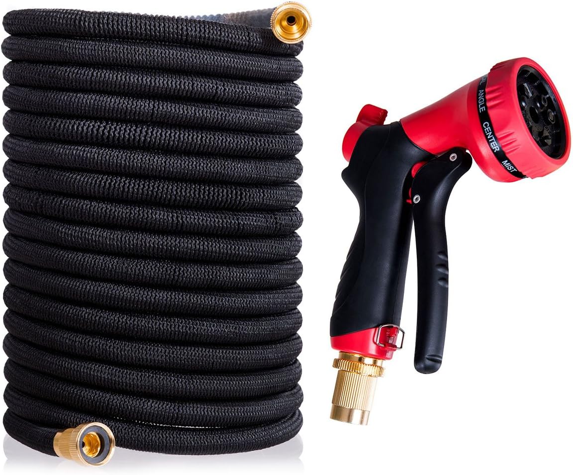 GOPLUS dehnbarer Gartenschlauch, dehnbar, dehnbar, mit 9 Funktionen